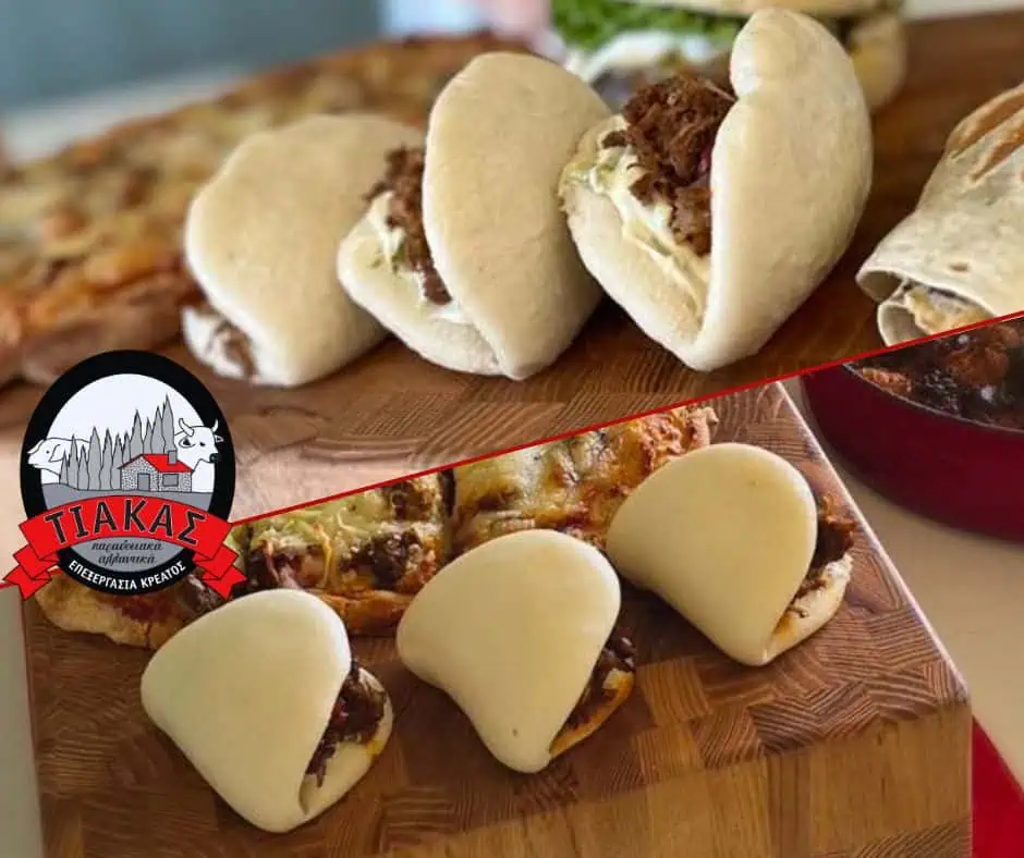 Bao buns με καβουρμά Τιάκα στην ALEXPO2025